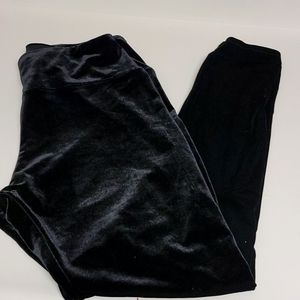 Express Velvet Leggings
